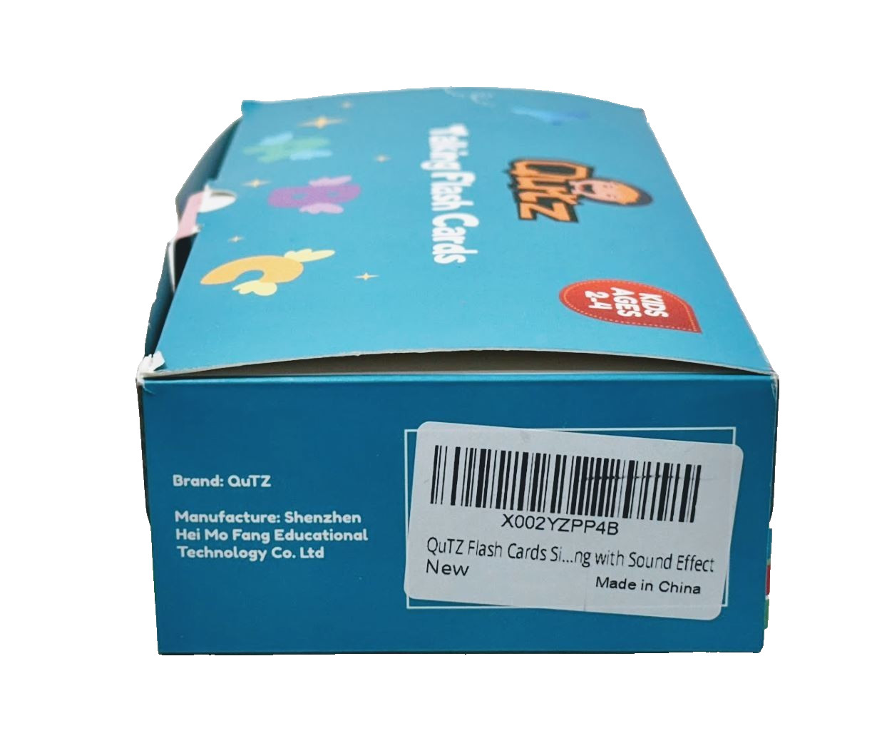 Qutz Talking Flash Cards Learning Toy – 224 Words Educational Vocabulary Builder
