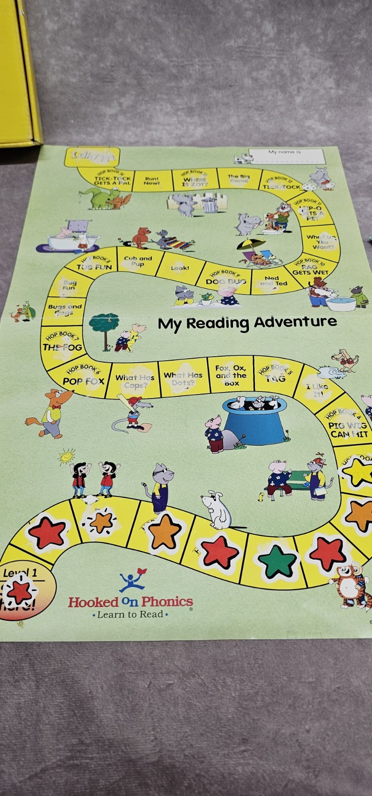 Vintage Hooked On Phonics Learn To Read Level 1 Cassette Tapes