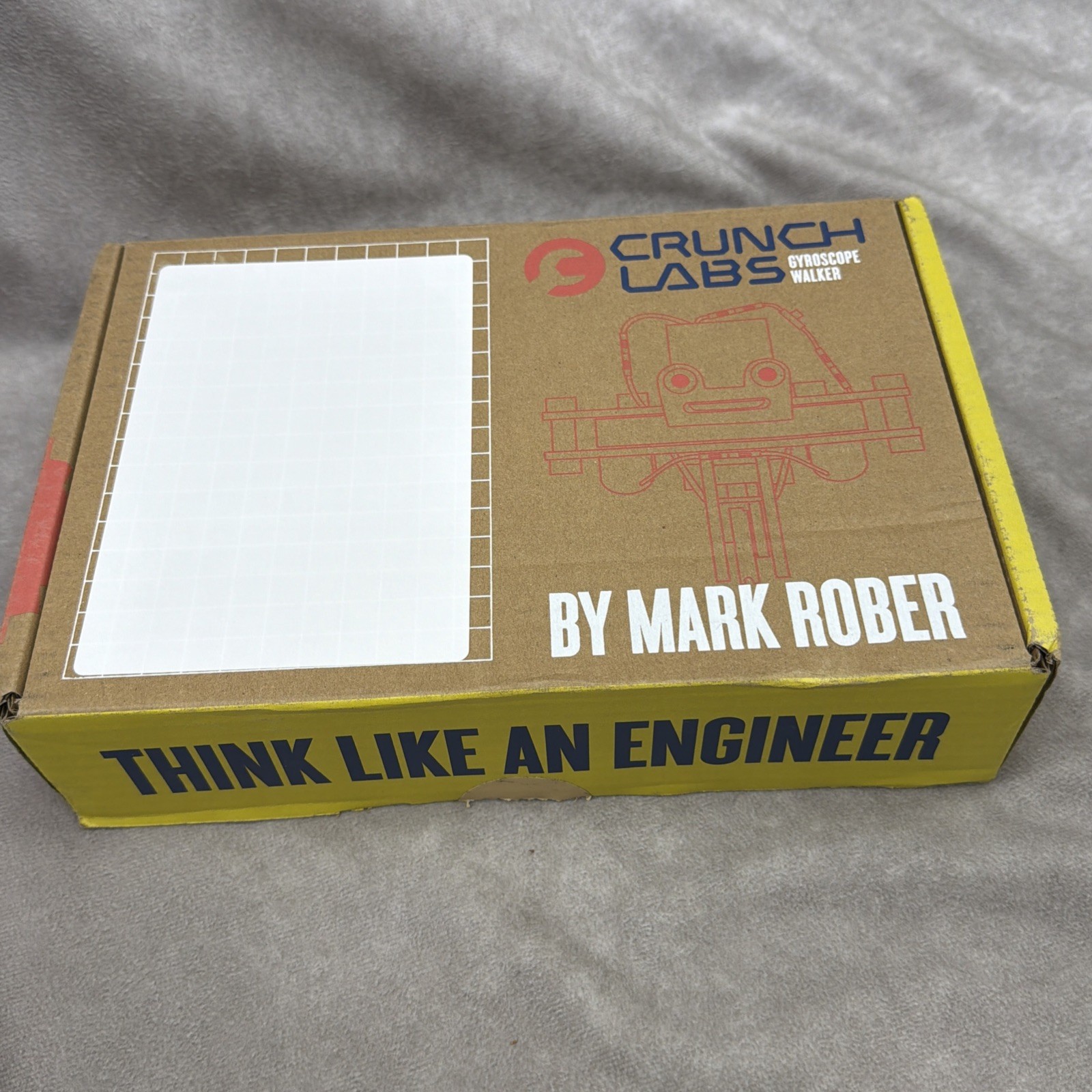 Crunch Labs Gyroscope Walker Build Box by Mark Rober STEM Kit New Open Box