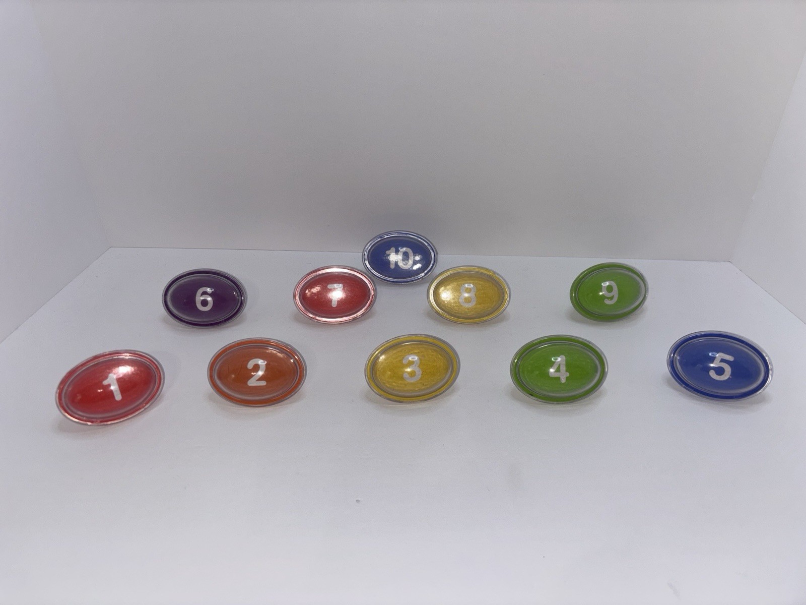Lakeshore Float & Find Number Bubbles 10 Pieces Only 1-10 Pre-K Sensory Table