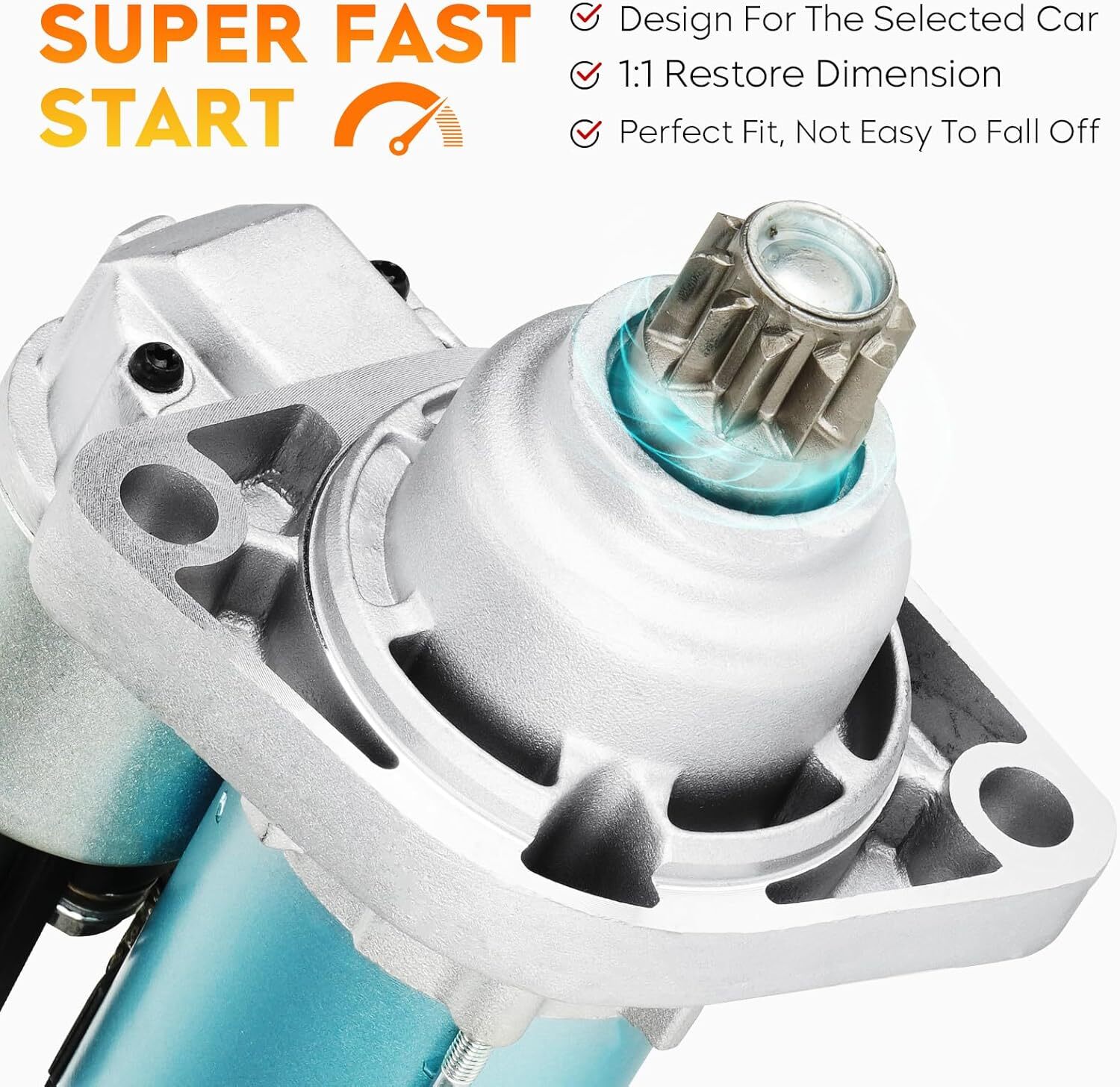 Starter for Volkswagen Beetle 2006-2014, for Golf 2010-2014, for Jetta
