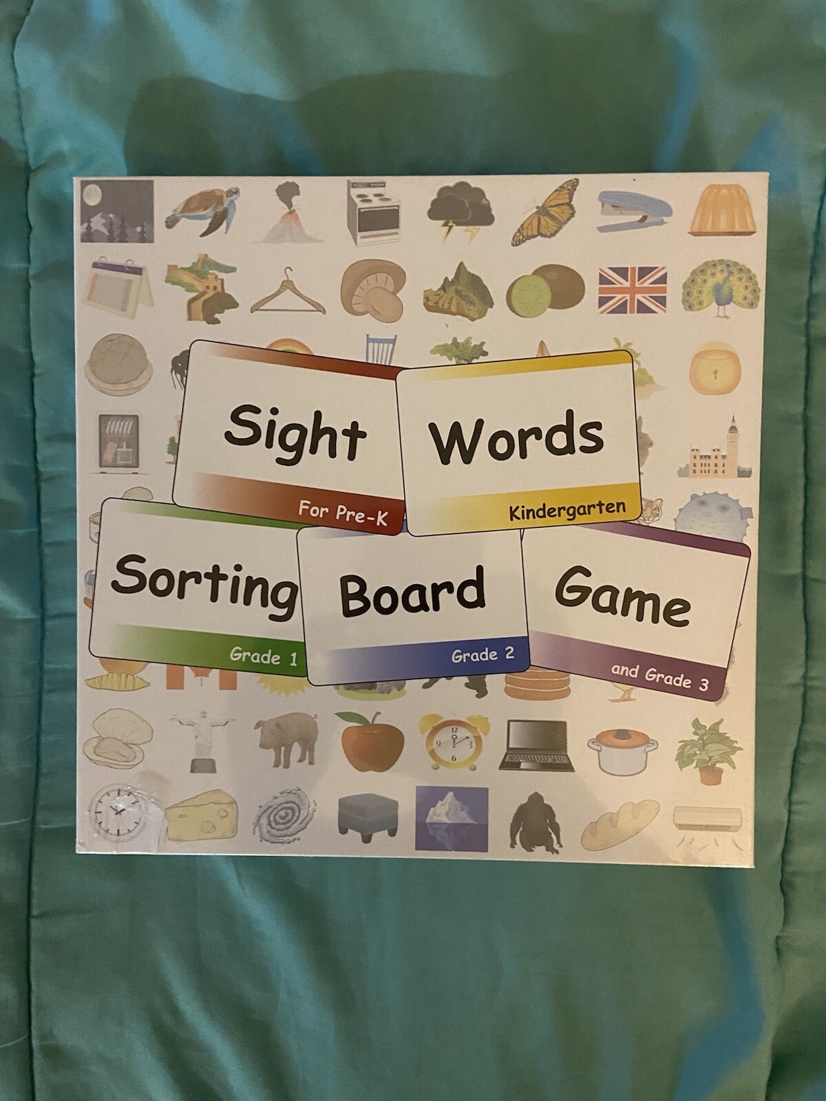 Sight Words and Vocabulary Sorting Flashcard & Board Game