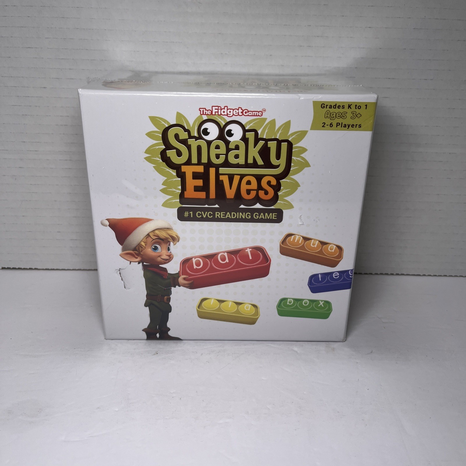Sneaky Elves, CVC Sight Words Game, Pop Sensory Toy to Learn and Spell BRAND NEW