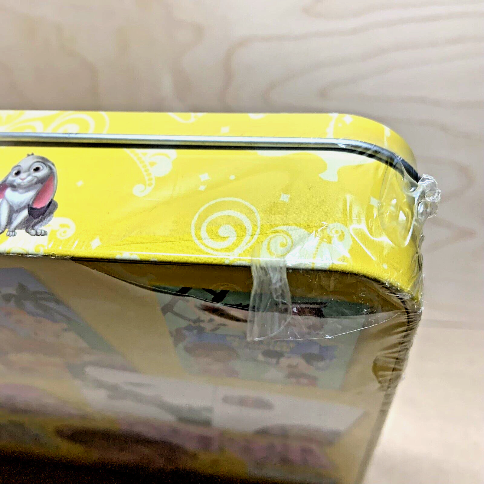 Disney Junior Playtime Tin Box Game Set NEW Still Sealed Plastic-wrap w/ Tears