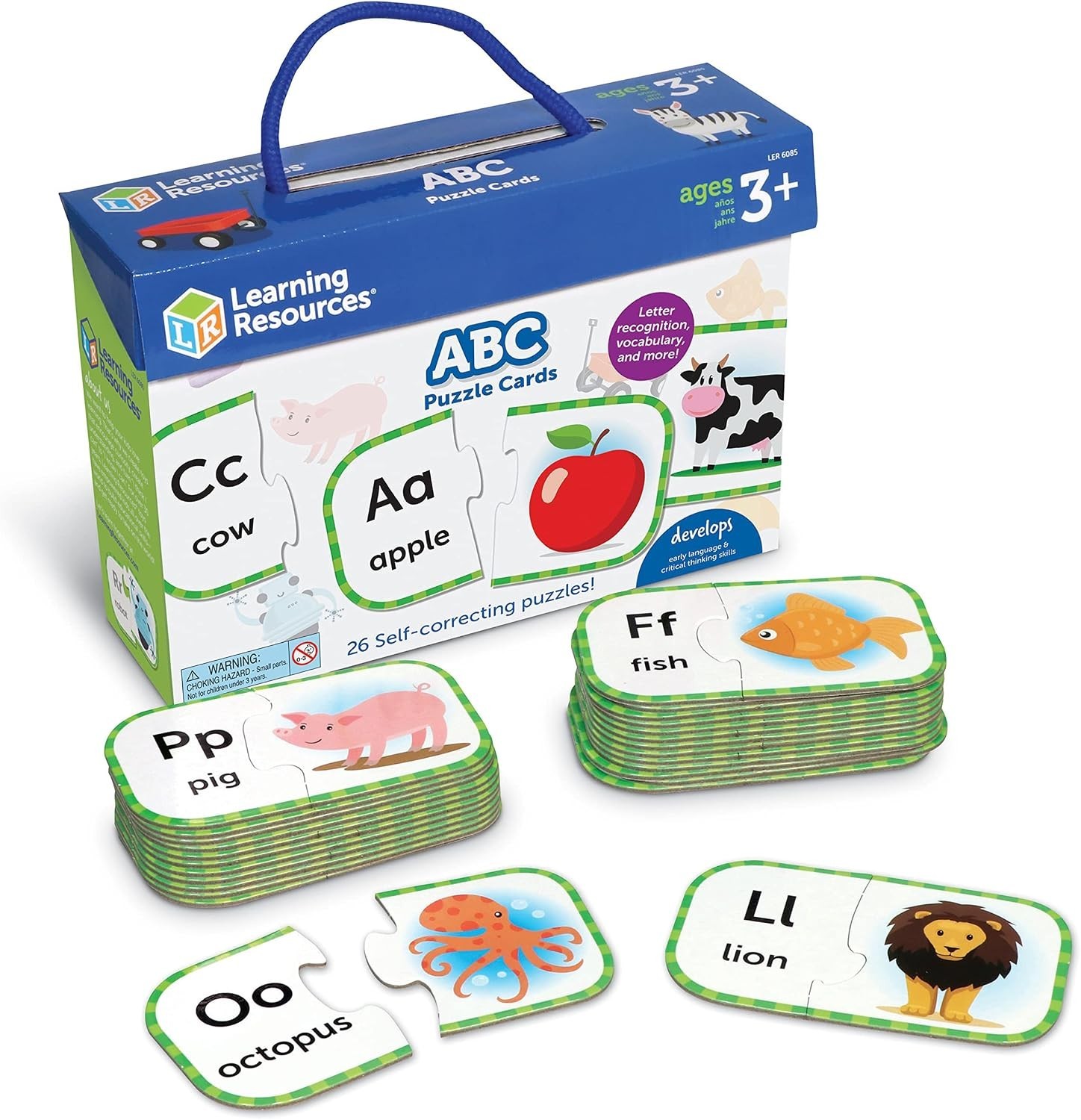 ABC Puzzle Cards, Kindergarten Readiness, Self Correcting Puzzles, Alphabet L…