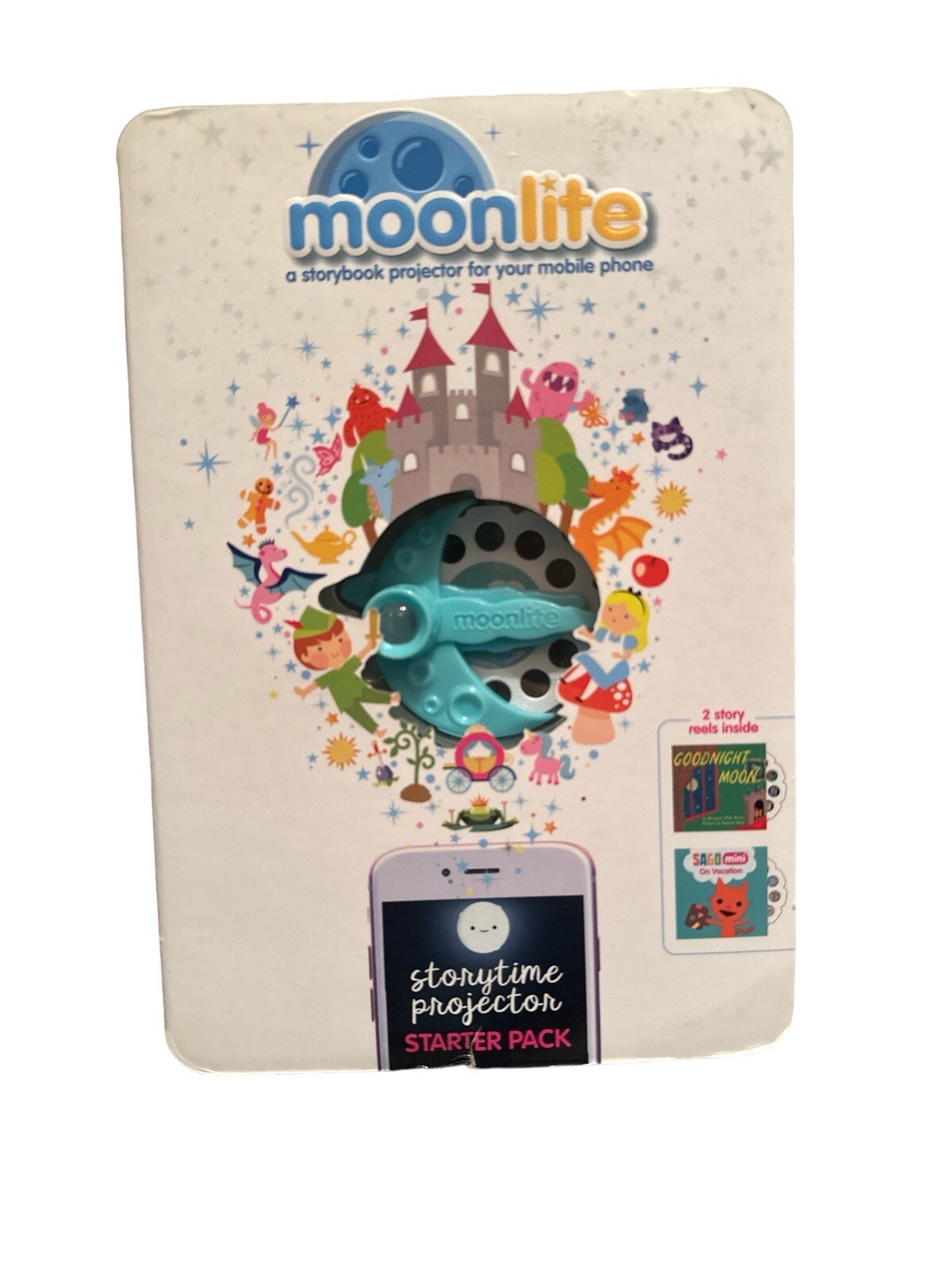 Moonlite Storybook Movie Projector Starter Pack Goodnight Moon & Sago Mini Reels