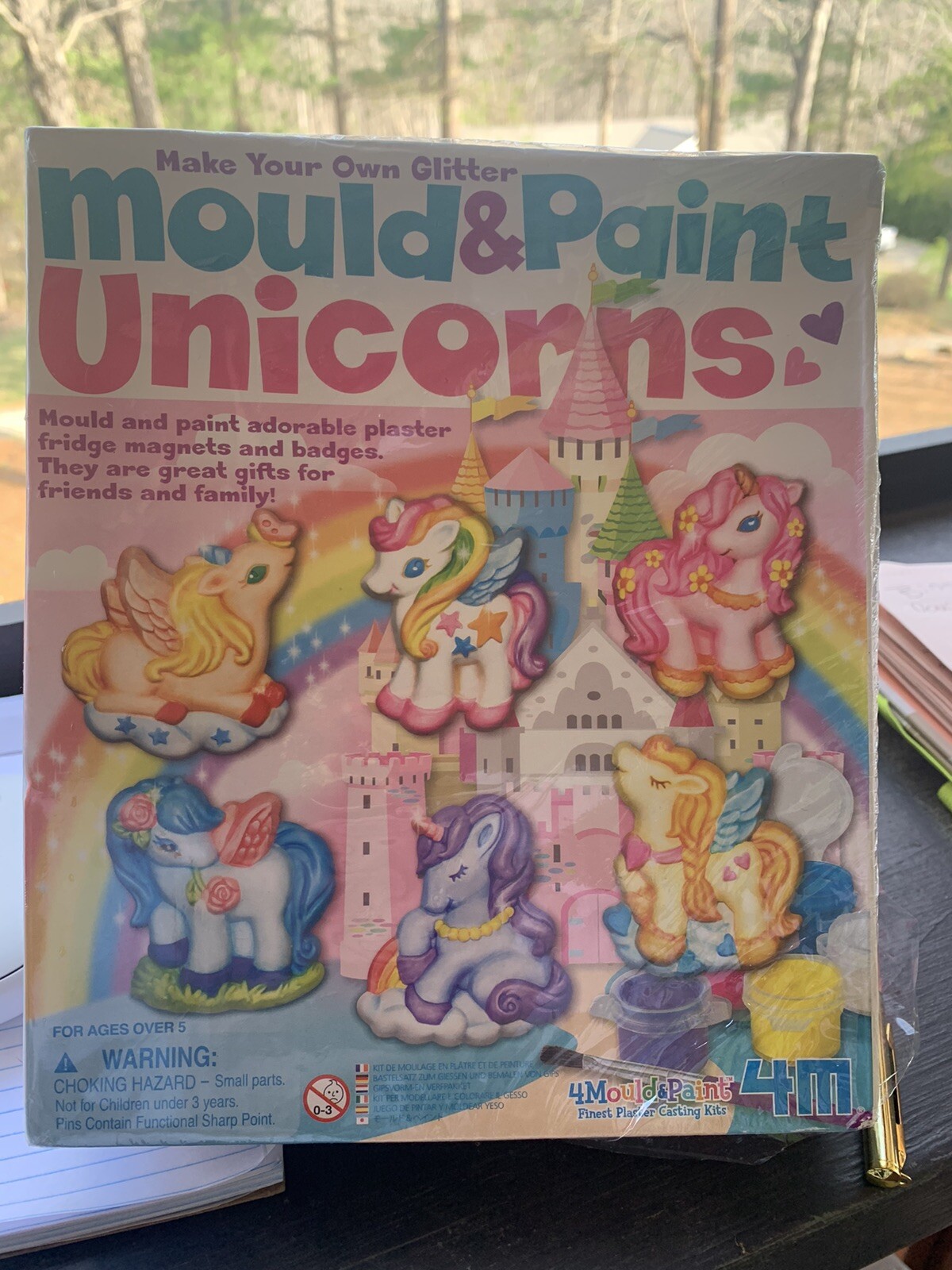 Mould And Paint Unicorn Art Activity. Fun For Ages 5+. NEW and SEALED