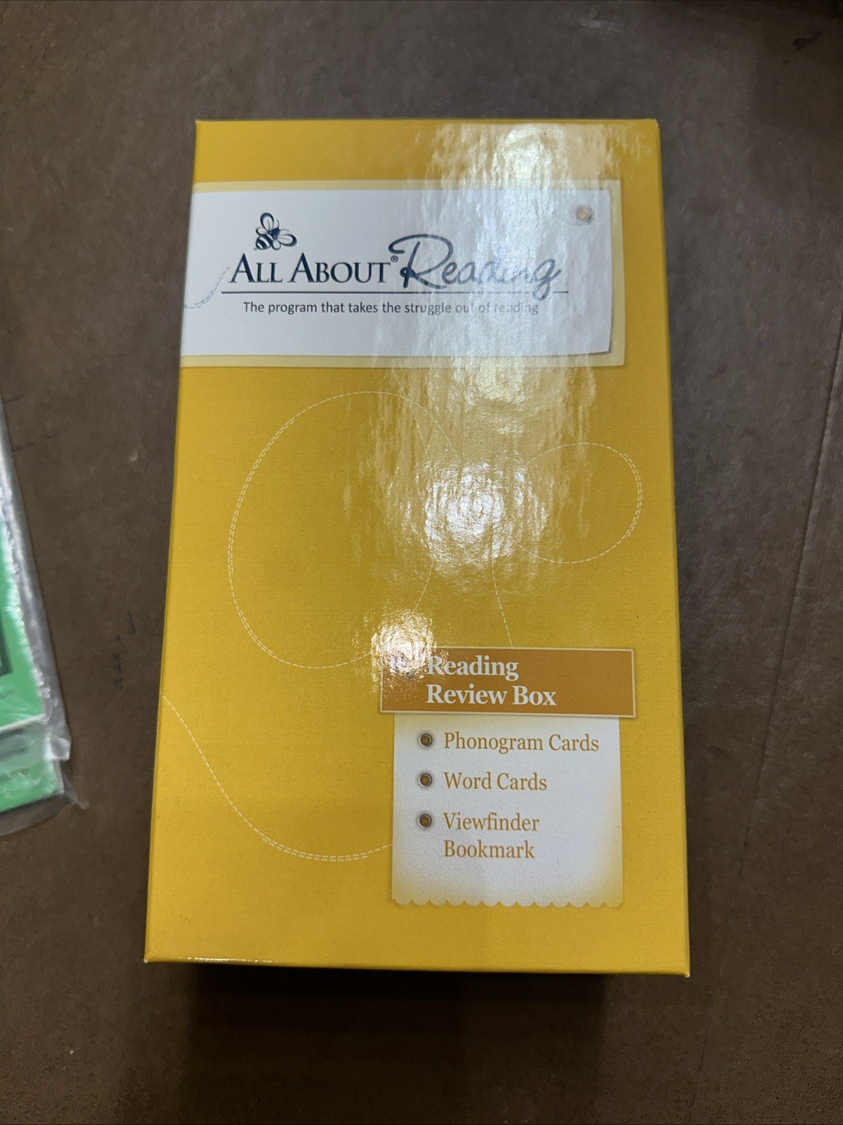 All About Reading Flash Card Set Green And Yellow Cards