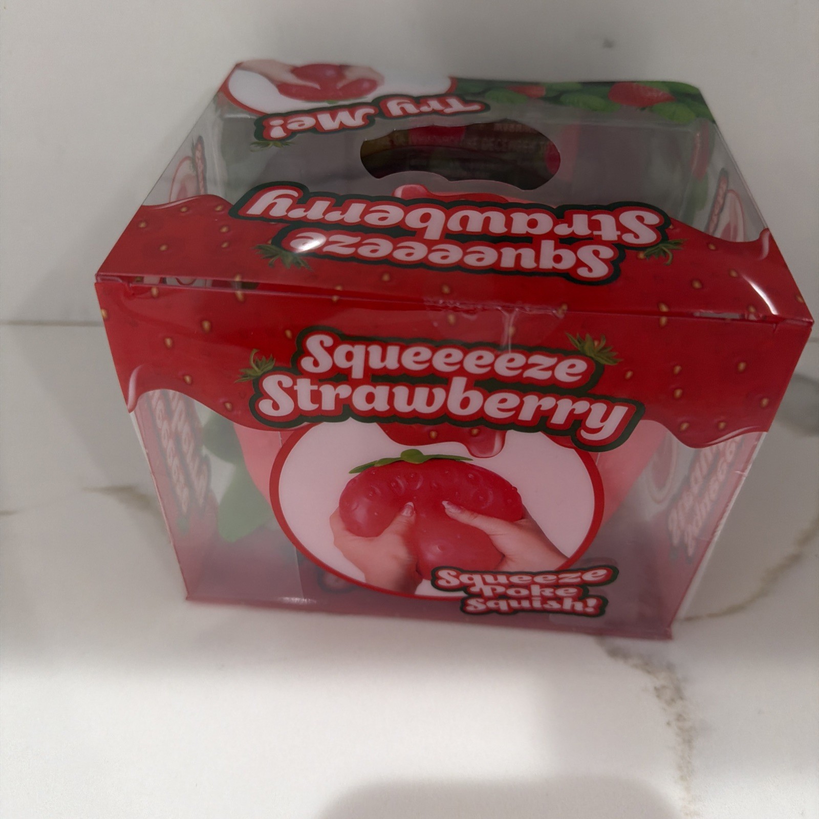 REAL VIRAL TOYMENDOUS Strawberry SunnyDays Squishy Large Stress Relief Toy NEW!