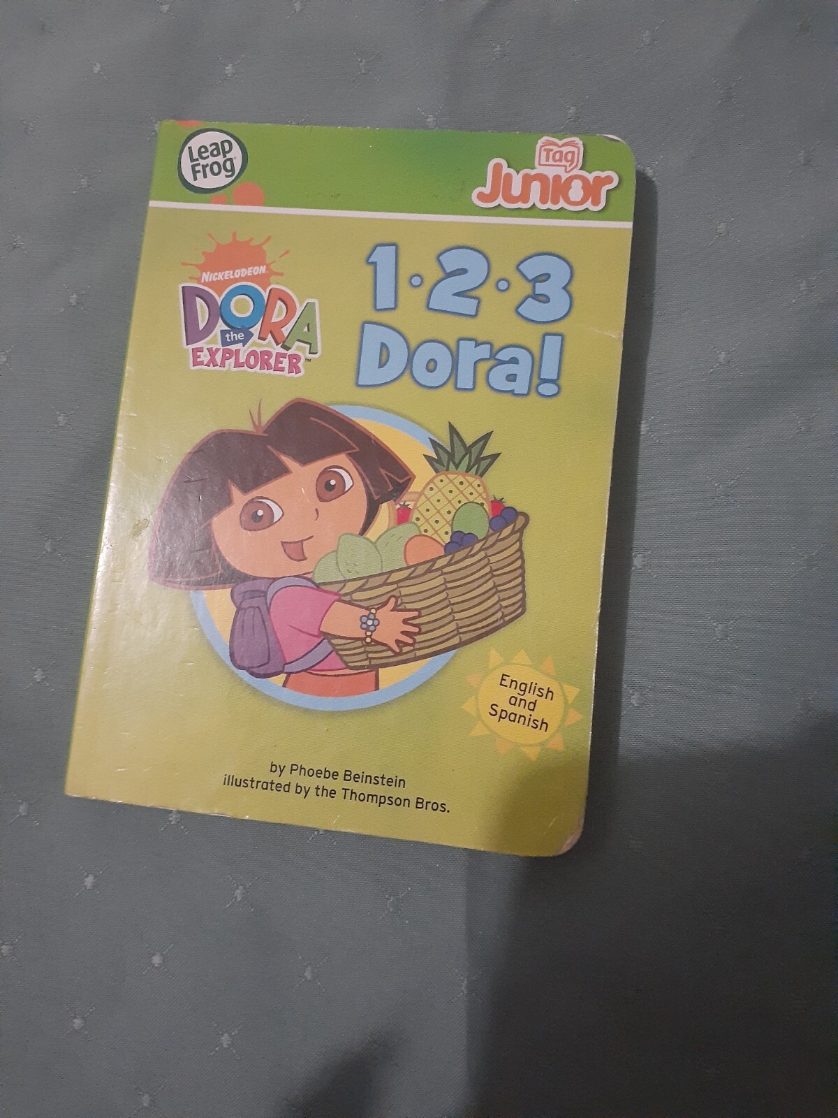 leap frog tag juinor dora the explorer counting book