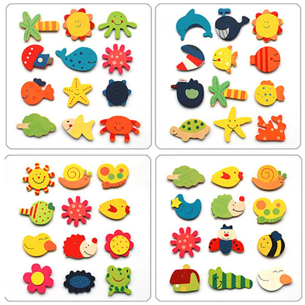 Magnetic Letters Numbers Alphabet ABC 123 Fridge Magnets Small, Multi Color