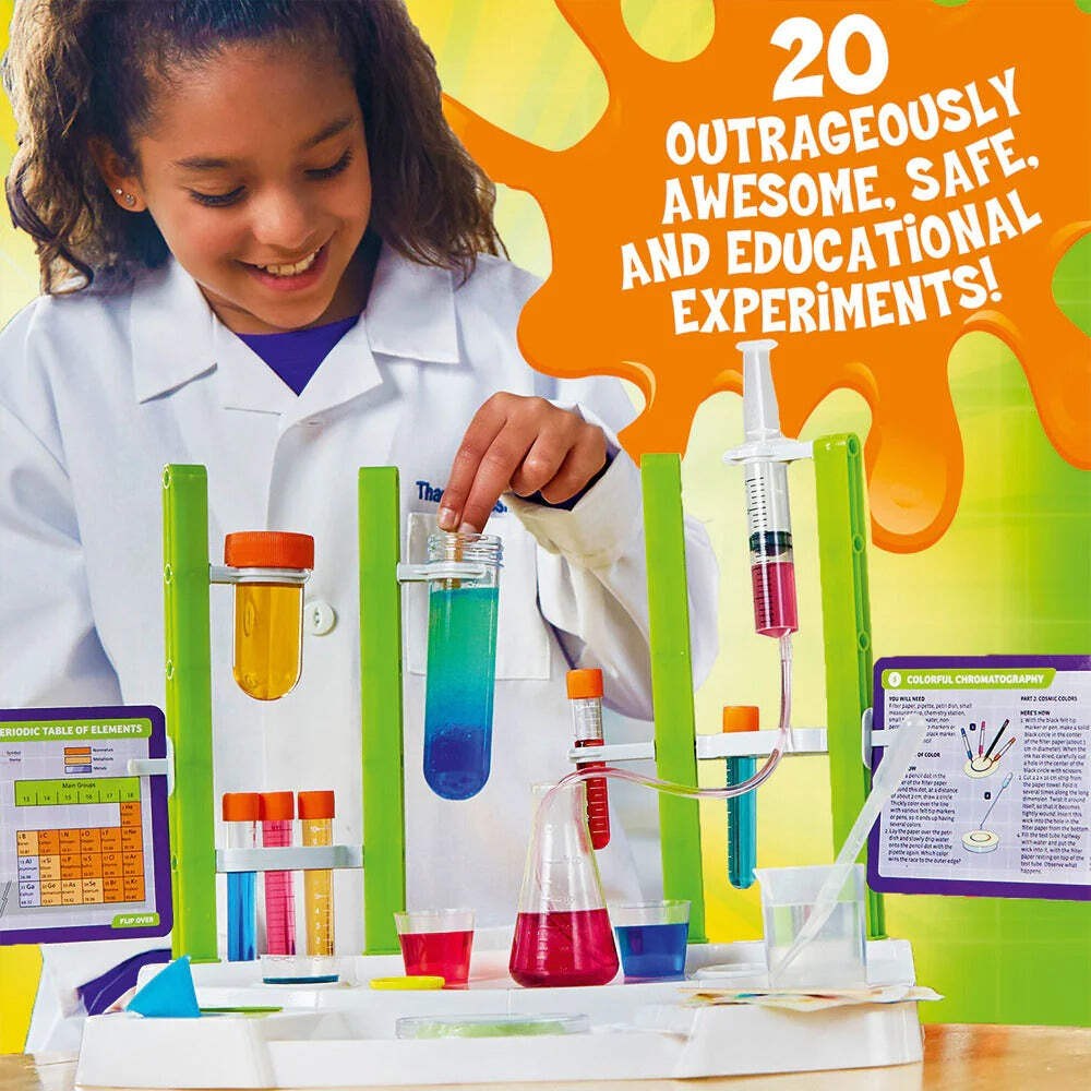 Thames & Kosmos Ooze Labs Chemistry Station Kids Science Kit STEM Toy Brand New