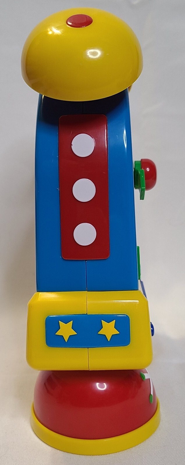 Vintage The Learning Journey Telly the Teaching Time Clock FUN! Tested WORKS