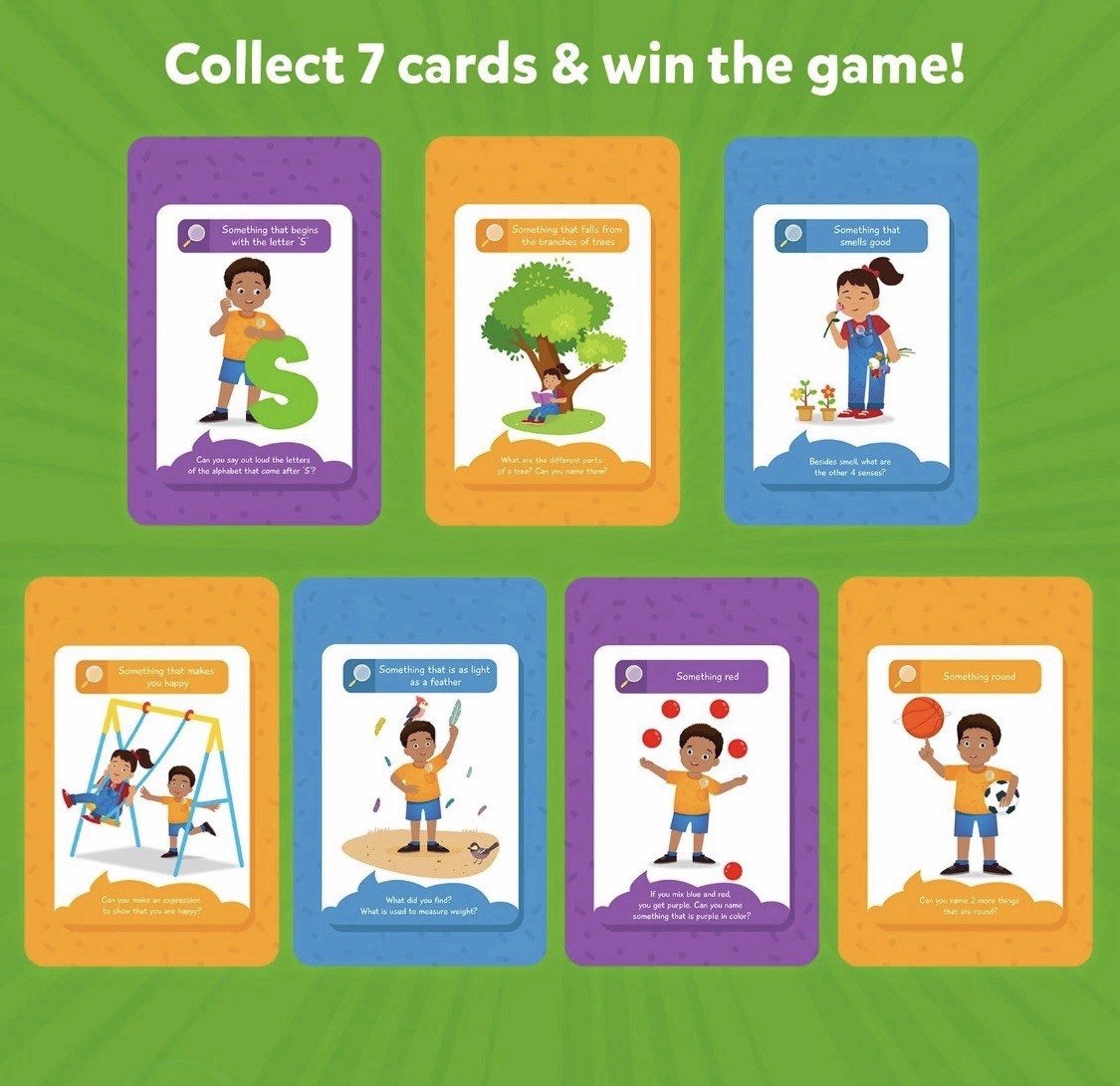 Skillmatics Outdoor Scavenger Hunt Card Game – Found It, Learning Toys,