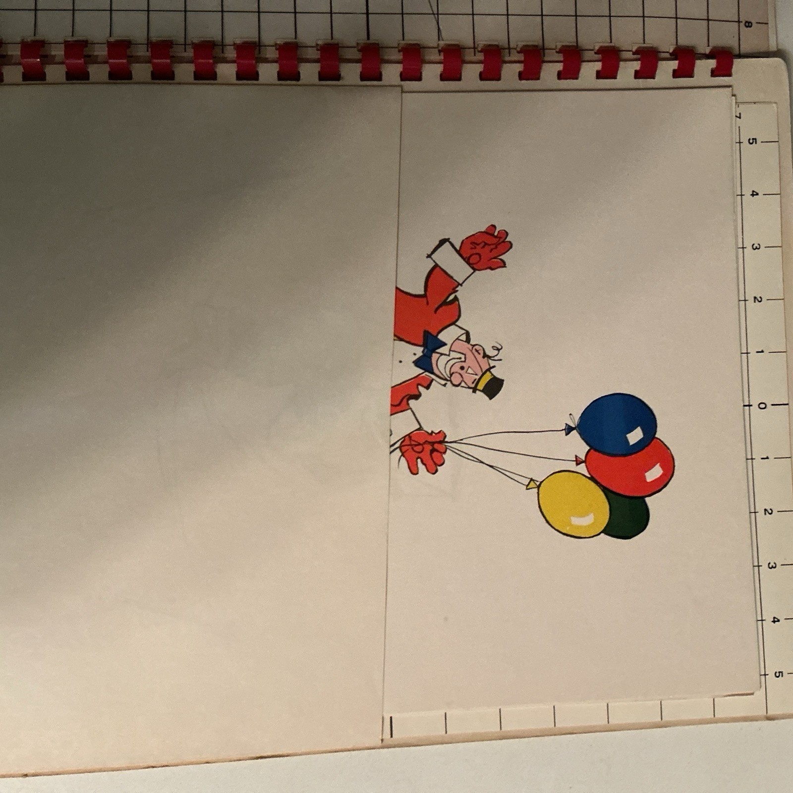 Vintage 60s Magic Sketch Book Drawing Book – Complete