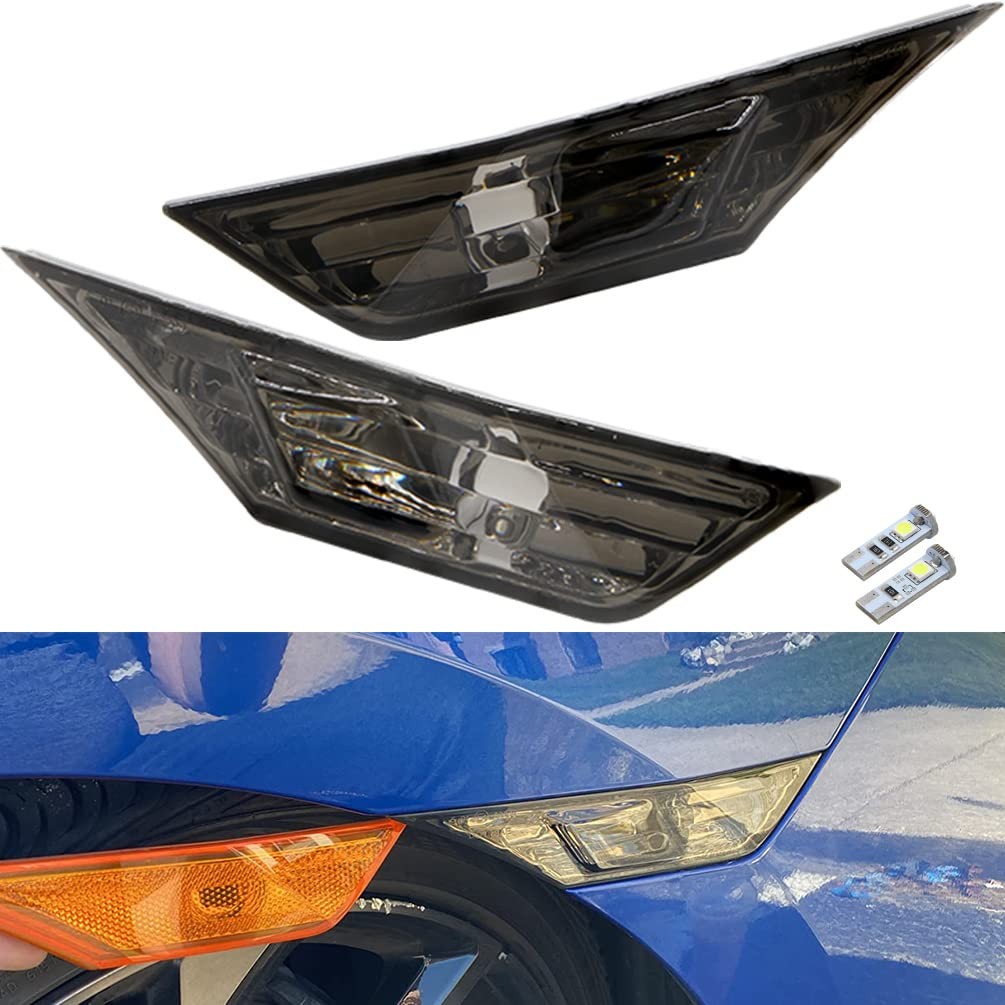 10th Gen Civic Smoked Lens Side Marker Lights 2016 2017 2018 2019 2020 2021