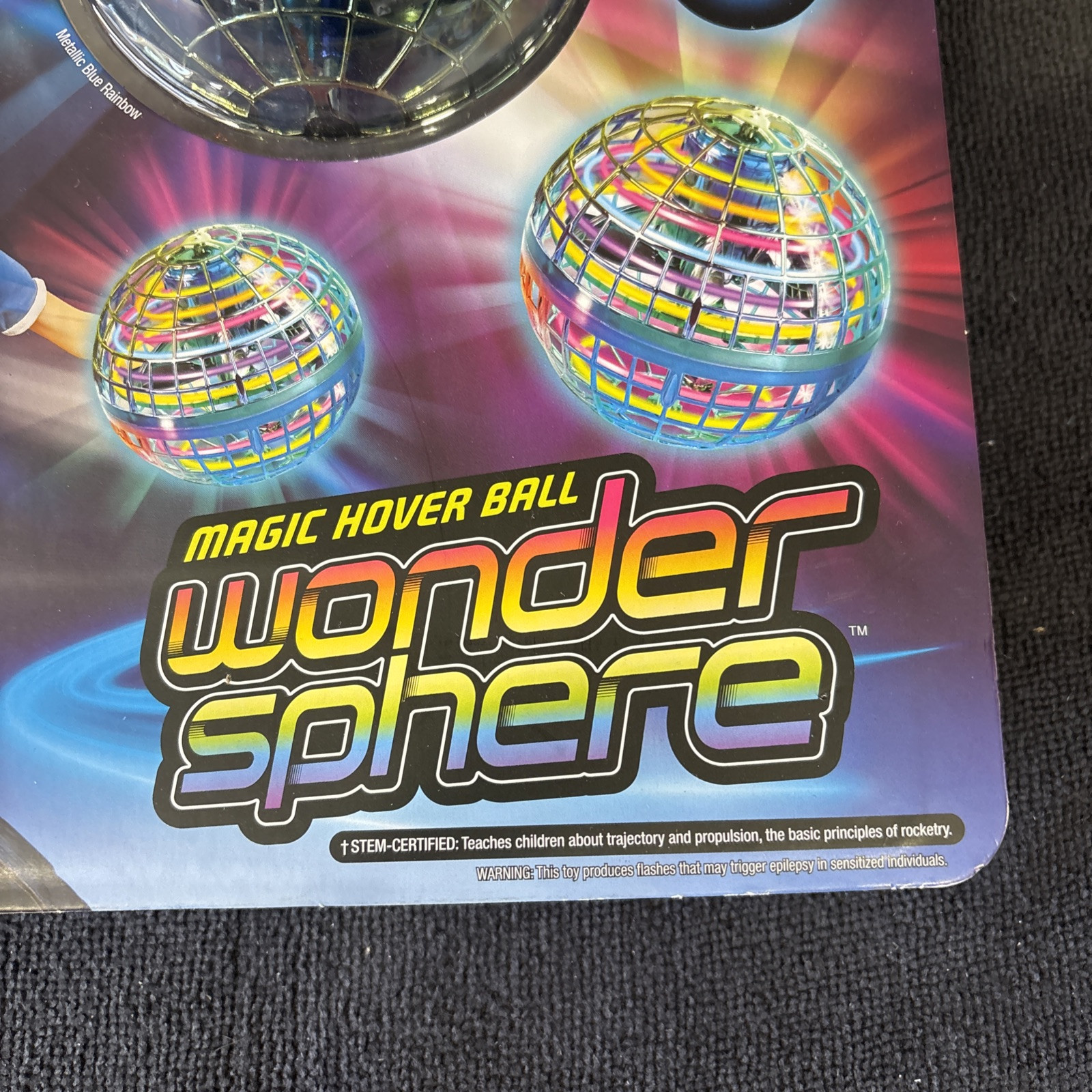 Wonder Sphere Magic Hover Ball, Rainbow Edition