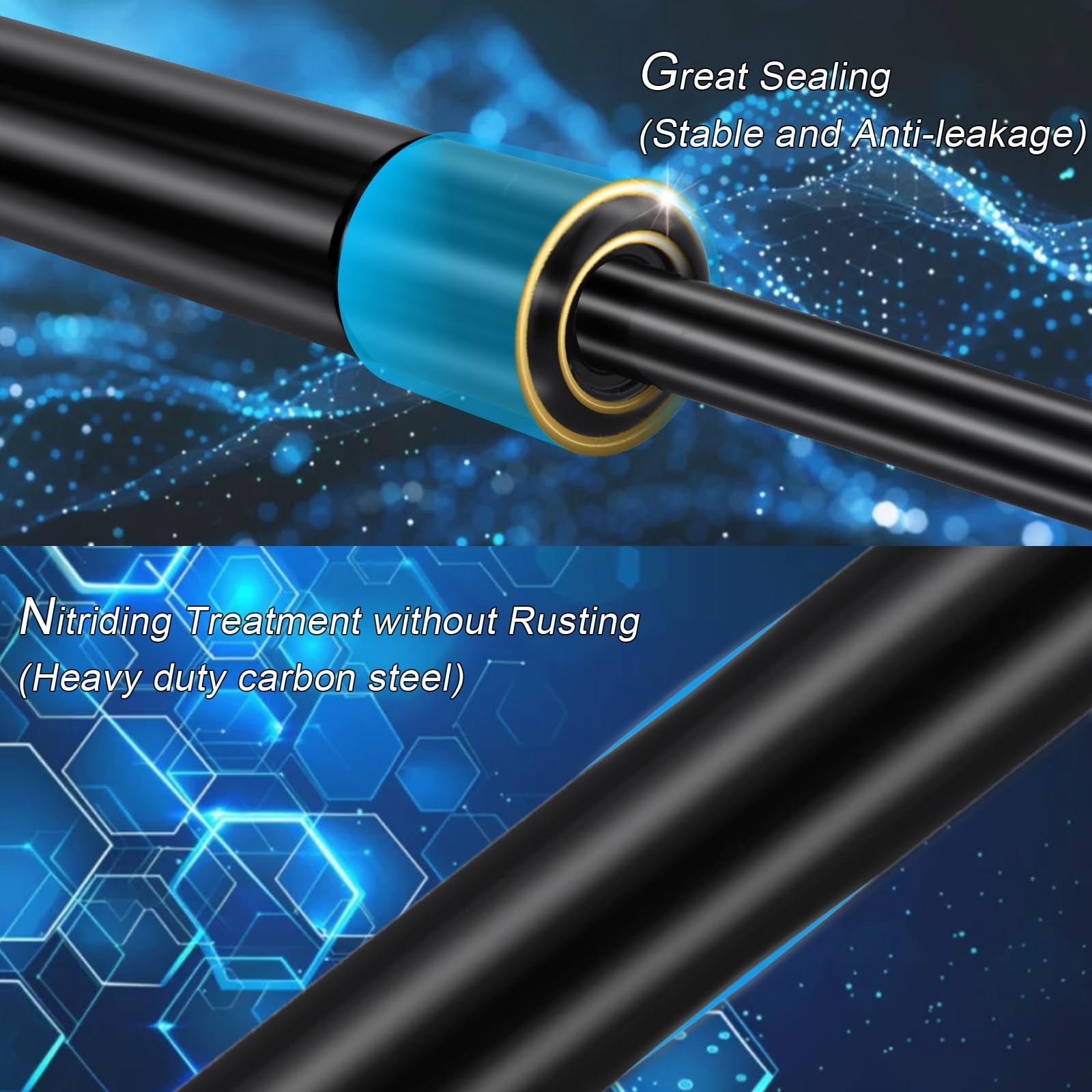 2X Rear Hatch Struts for Chevy Trailblazer/GMC Envoy 2002-2009, for Buick Rai…