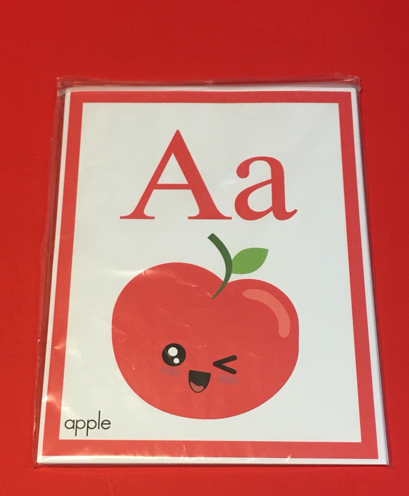 26 Letters – The Alphabets of Foods Cute Classroom Decor Posters 8.5 x11