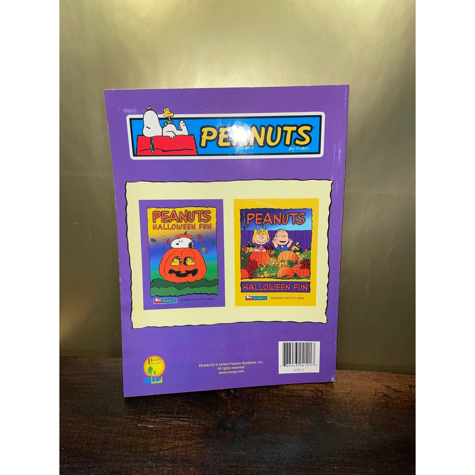 Peanuts Halloween Fun Coloring Activity Book Snoopy Pumpkin Fall