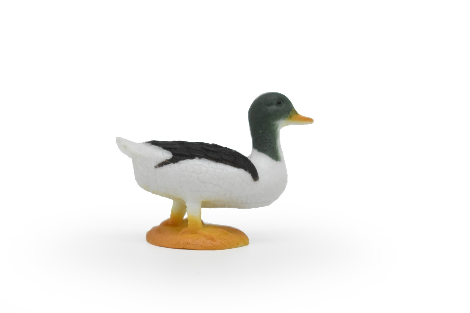 Duck, Mallard Toy, Very Nice Plastic Model, Hand Painted 1 1/2″ F1848 B238
