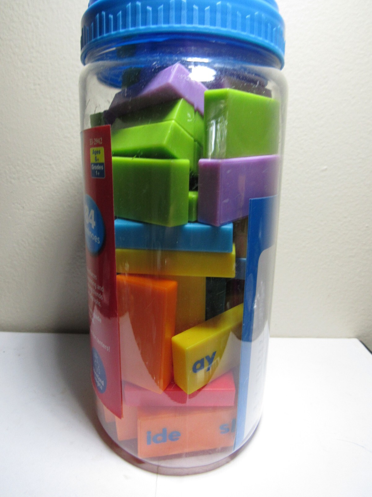 84 Pc PHONICS DOMINOES Blends Digraphs spelling home school Educational Insights