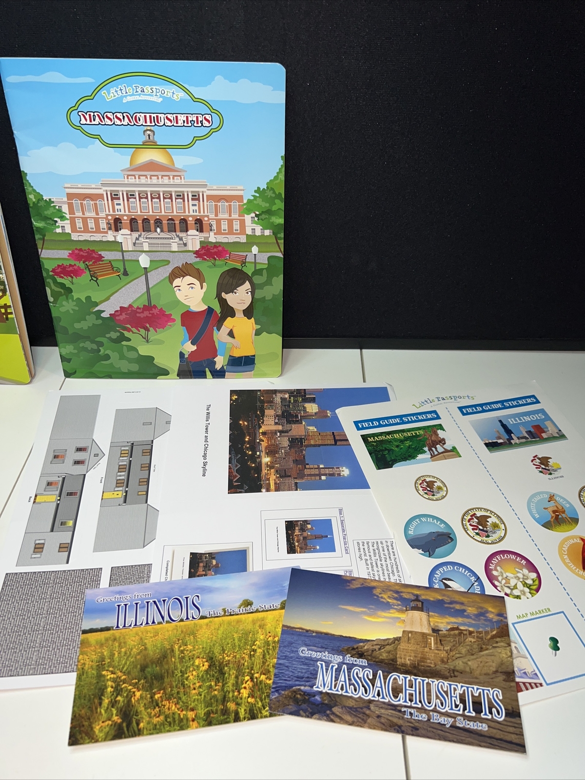 Little Passports a Global Adventure Lot 22 States 11 Books & Extras Homeschool