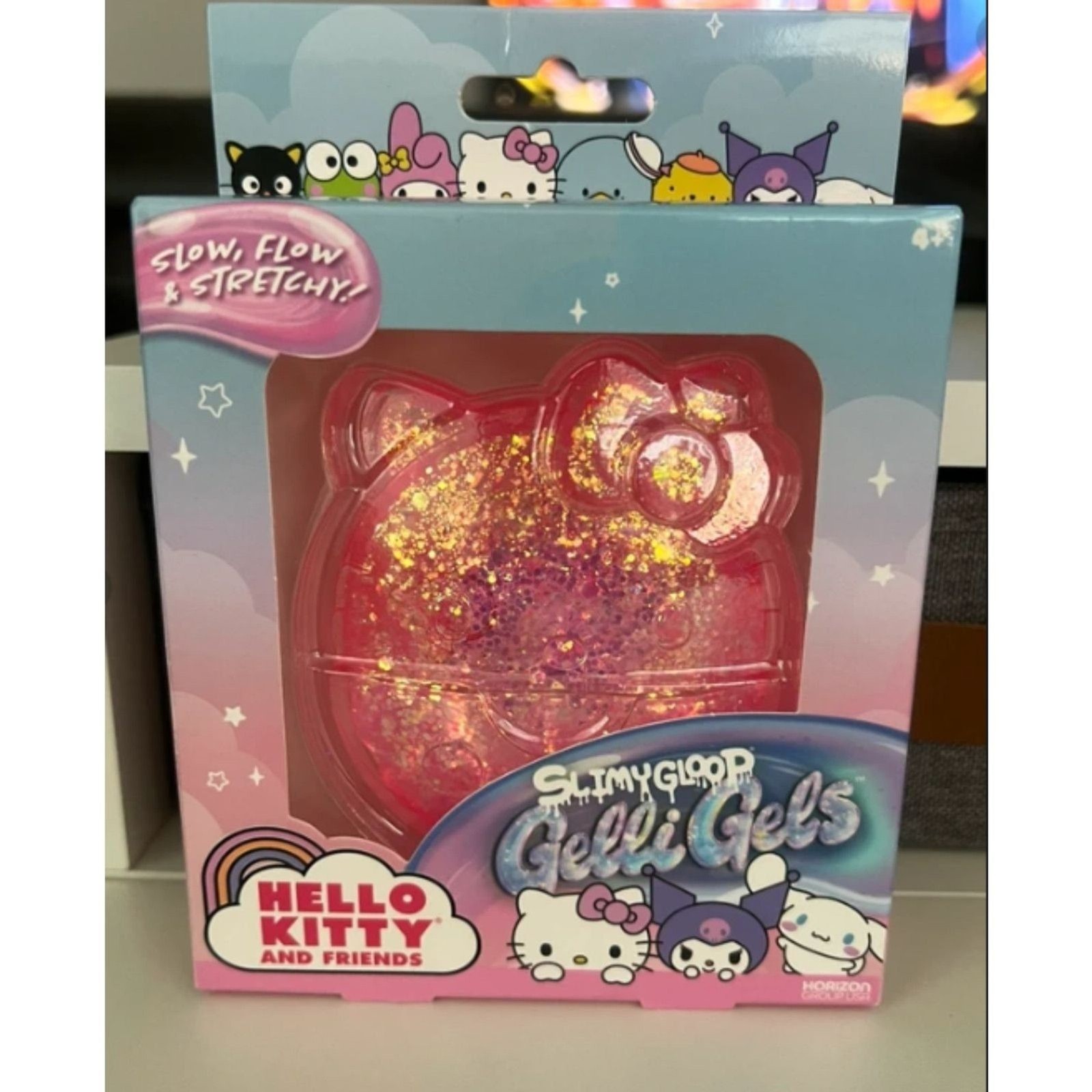 Hello Kitty, Slow Rising Sensory Squeeze Toy with Glitter