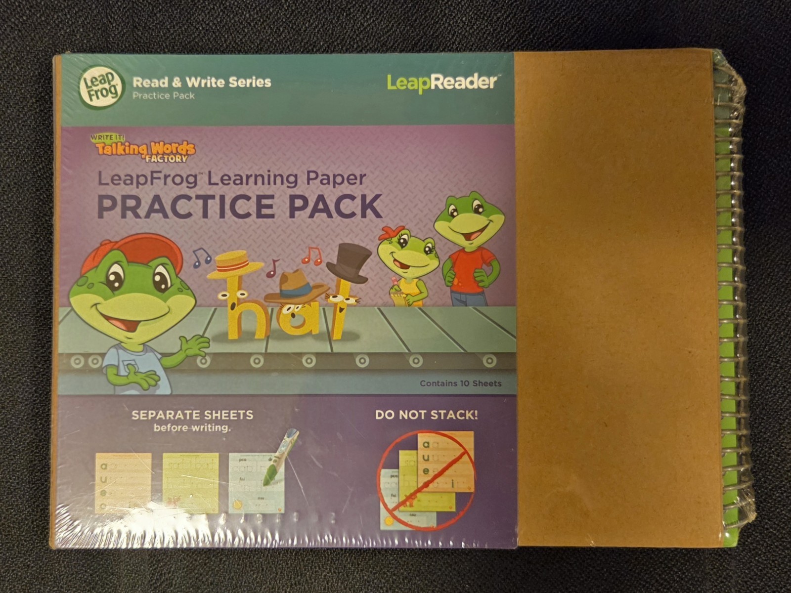 Leap Reader Interactive Book – Write It! Talking Words Factory