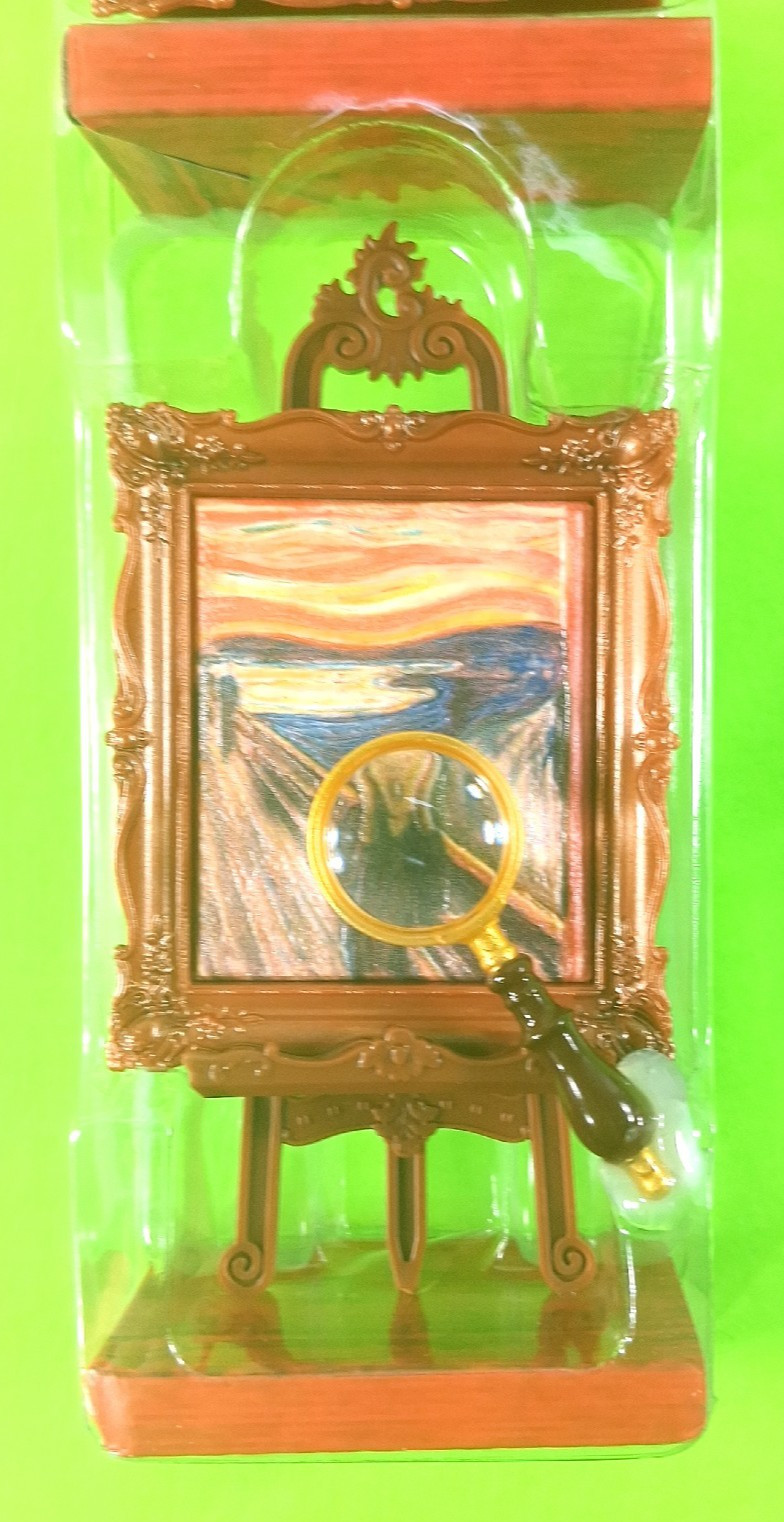 Edvard Munch The Scream Painting Artwork Zuru Mini Masterpieces Blister Pack