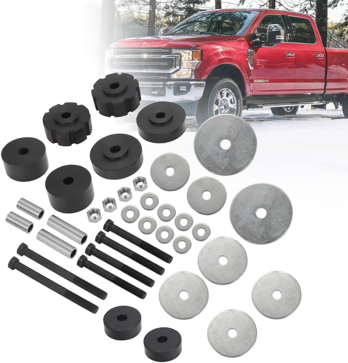 36 Pcs Cab Body Mount Kit for Ford F100 F250(1967-1972), Replacement for C7TZ-54