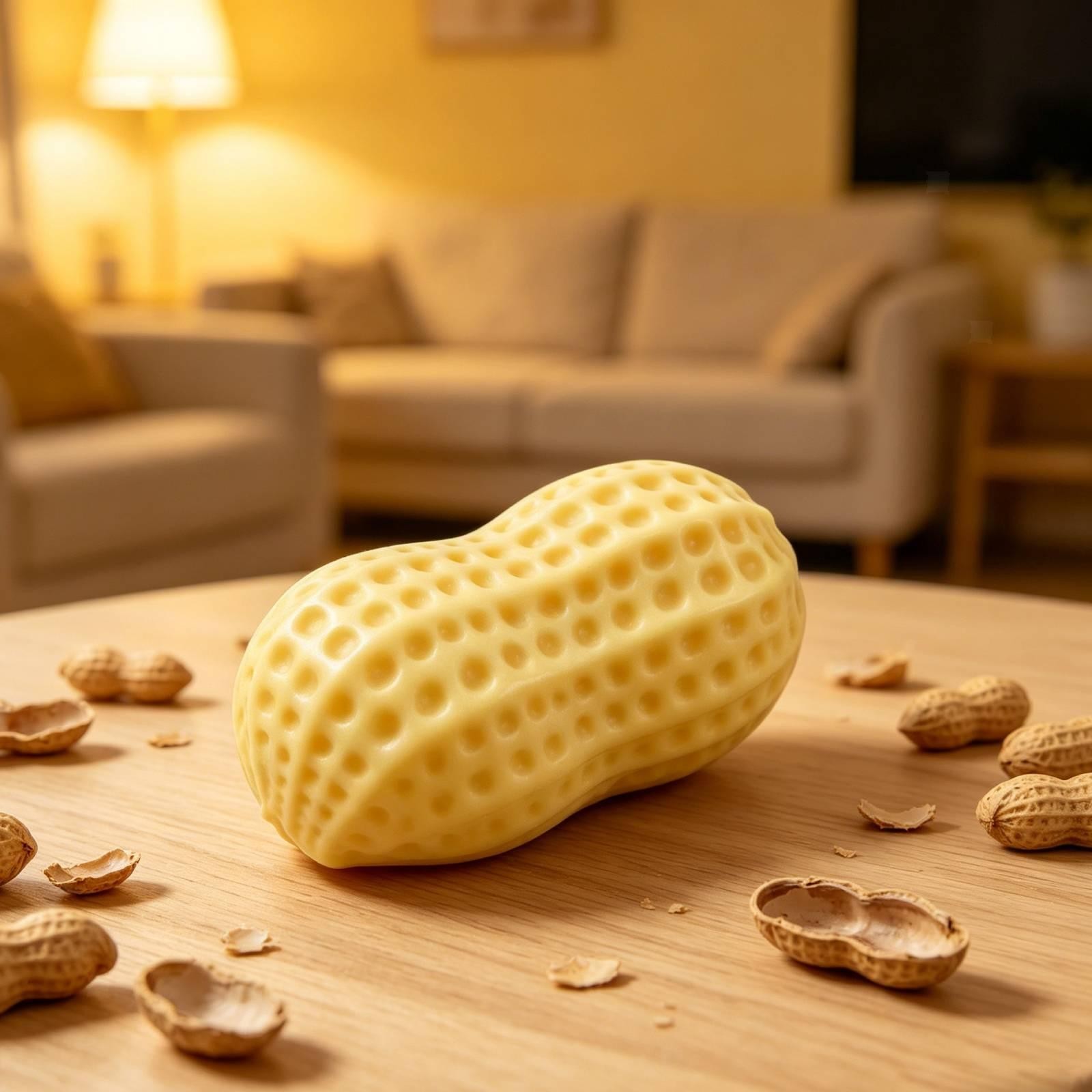 Slow-Rebounded Press Toy Dimpled Surface,Squishy Peanut Slow Recover Squishy