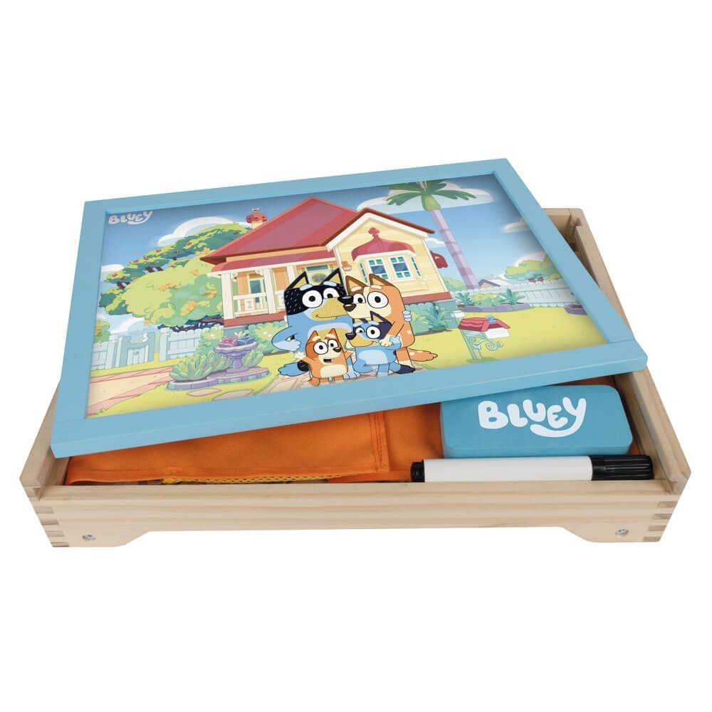 NEW Bluey Wooden Creation Station Creative Kids Gift Activity Art Fun (Ages 3+)!