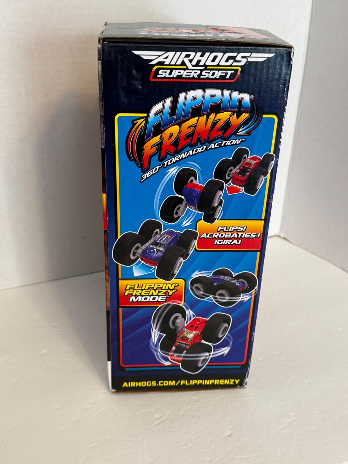 Air Hogs Super Soft Flippin Frenzy 360 Tornado Action Stunt Vehicle Remote NEW