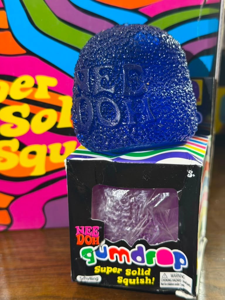 Authentic Nee Doh Gumdrop Super Solid Squish Needoh Gum Drop RARE
