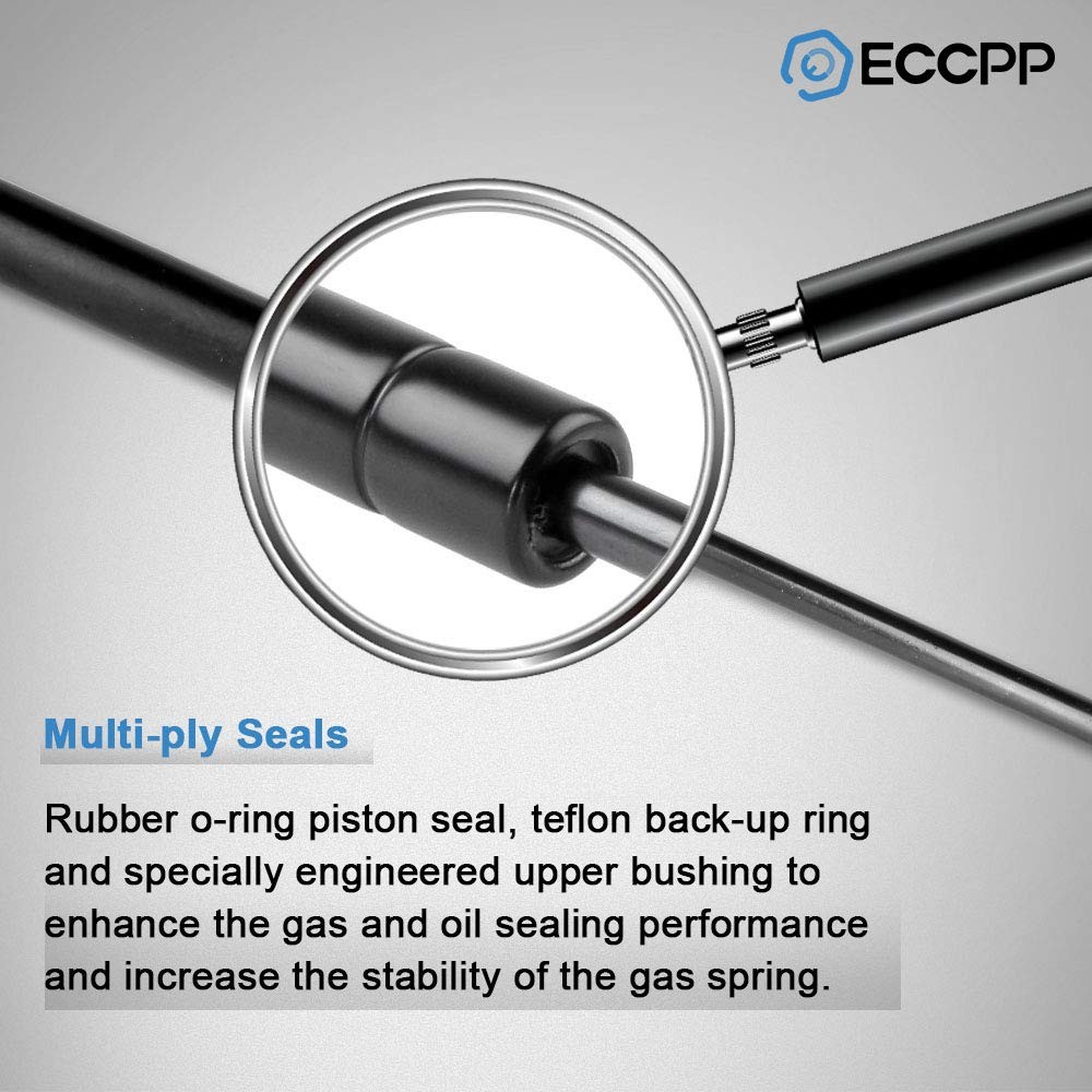 ECCPP Rear Liftgate Hatch Lift Supports Gas Springs Struts Shocks for Black