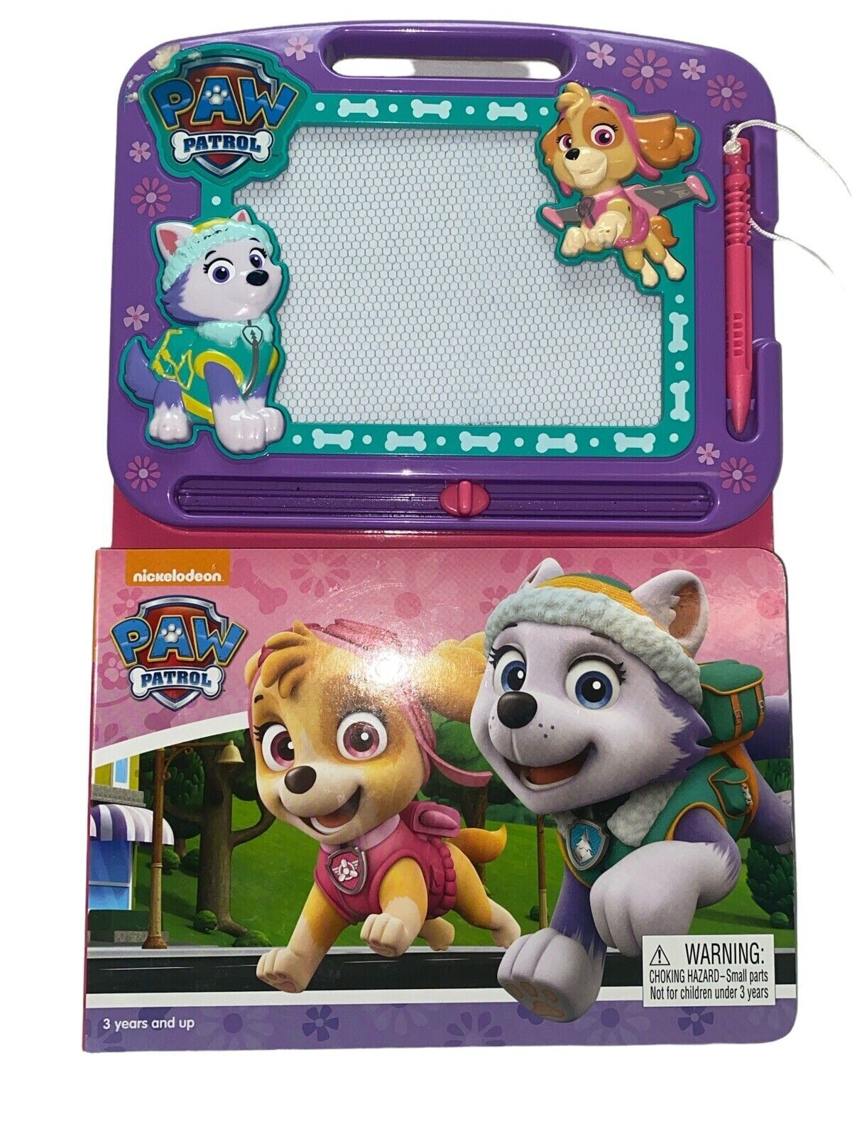 Paw Patrol Learning Series Activity Book & Magnetic Etch-Sketch Drawing Board R2