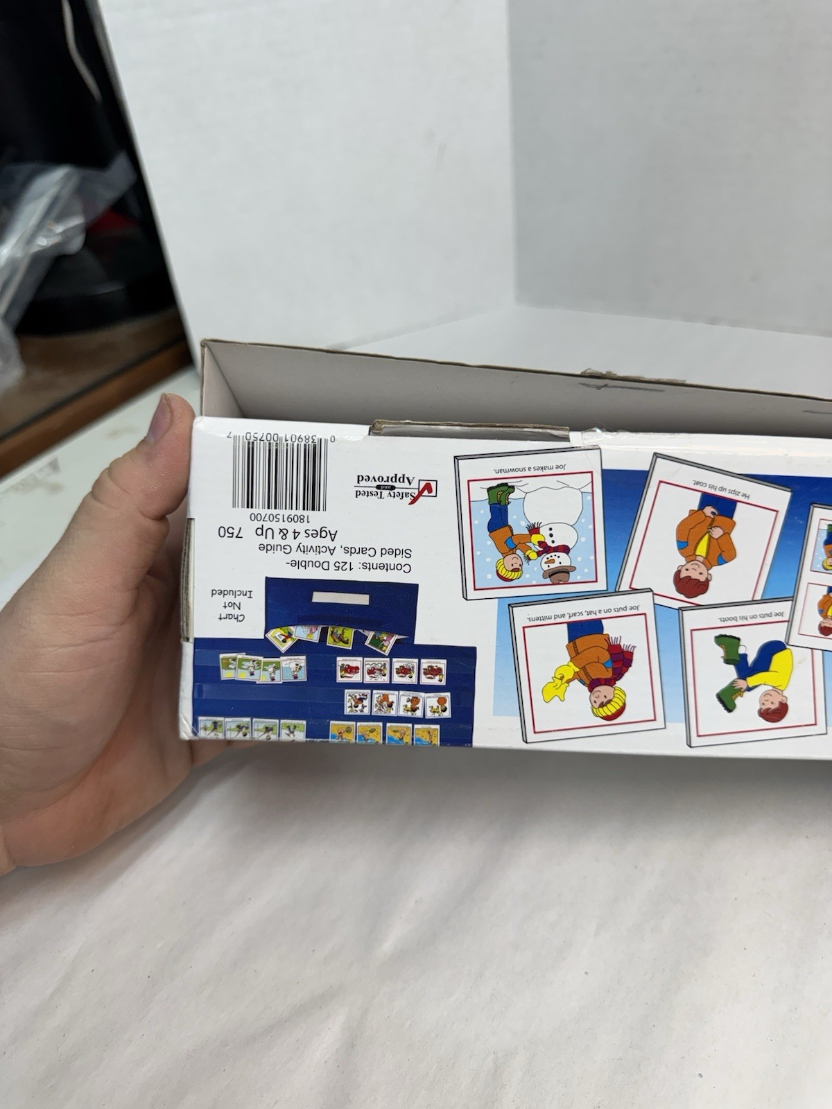 3 Inch Story Sequencing Pocket Chart Cards- by Lauri, 125 Double Sided Cards