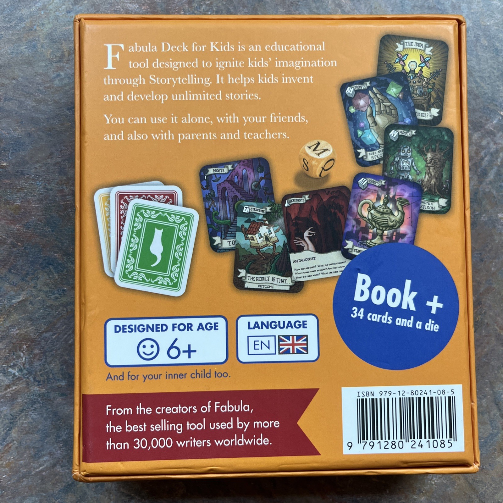 Fabula Deck for Kids Young Wonderful Storytellers Imaginative Structure Stories