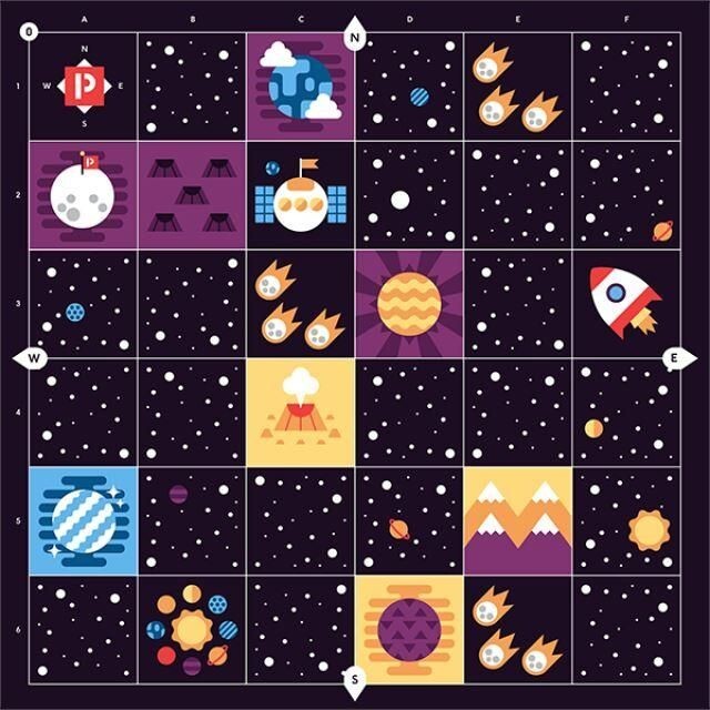 Primo Deep Space Map-Adventure Pack 4
