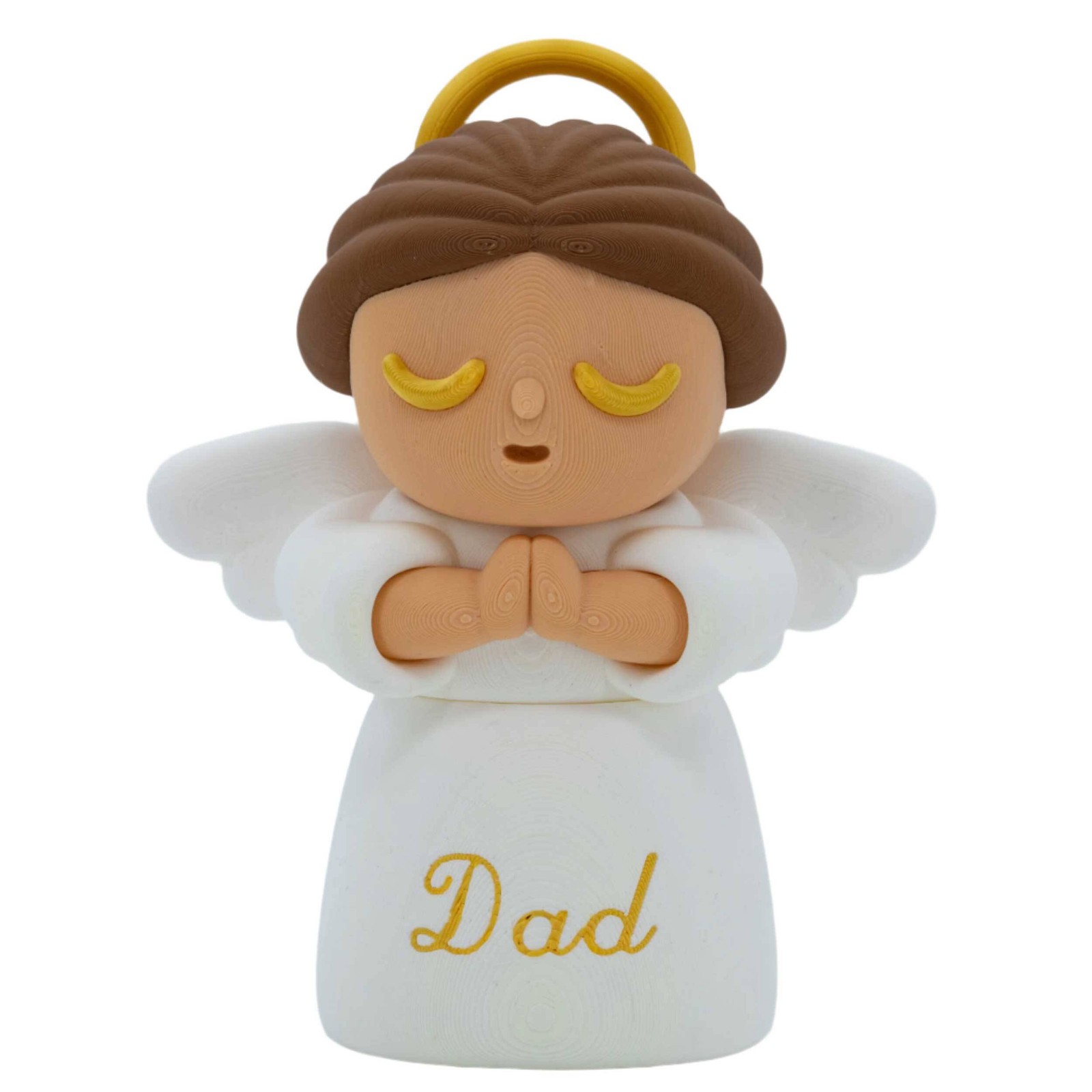 3D Printed Angel | 6″ x 4″ x 2.5″ | 3 oz | Mom & Dad Design | Black Sheep Produc