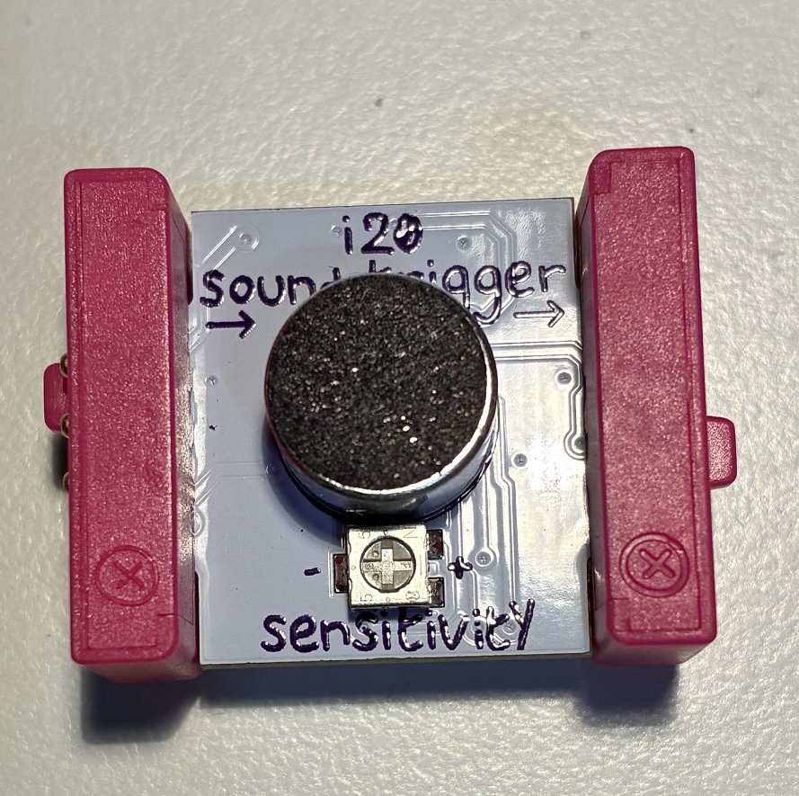 littleBits STEM Kit Replacement: i20 sound trigger Module – used/tested