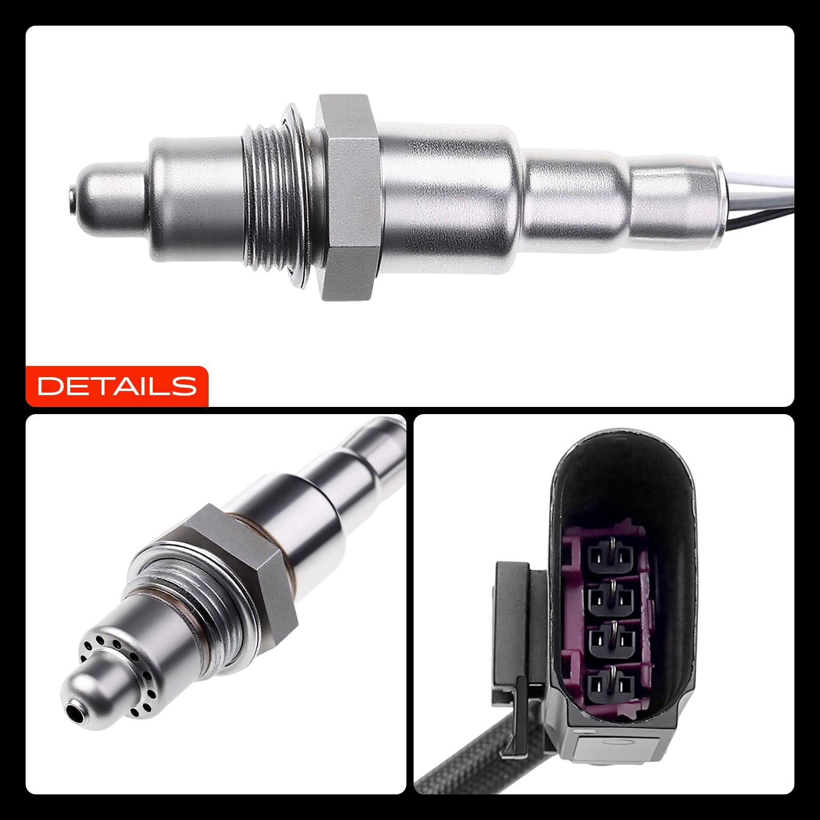 A-Premium Downstream O2 Oxygen Sensor Compatible with Volkswagen Golf…