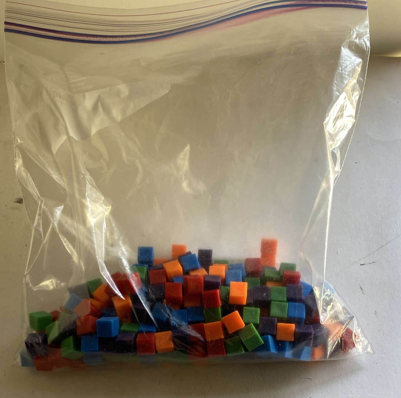 EAI EDUCATION bag of 1cm colored cubes elementary school