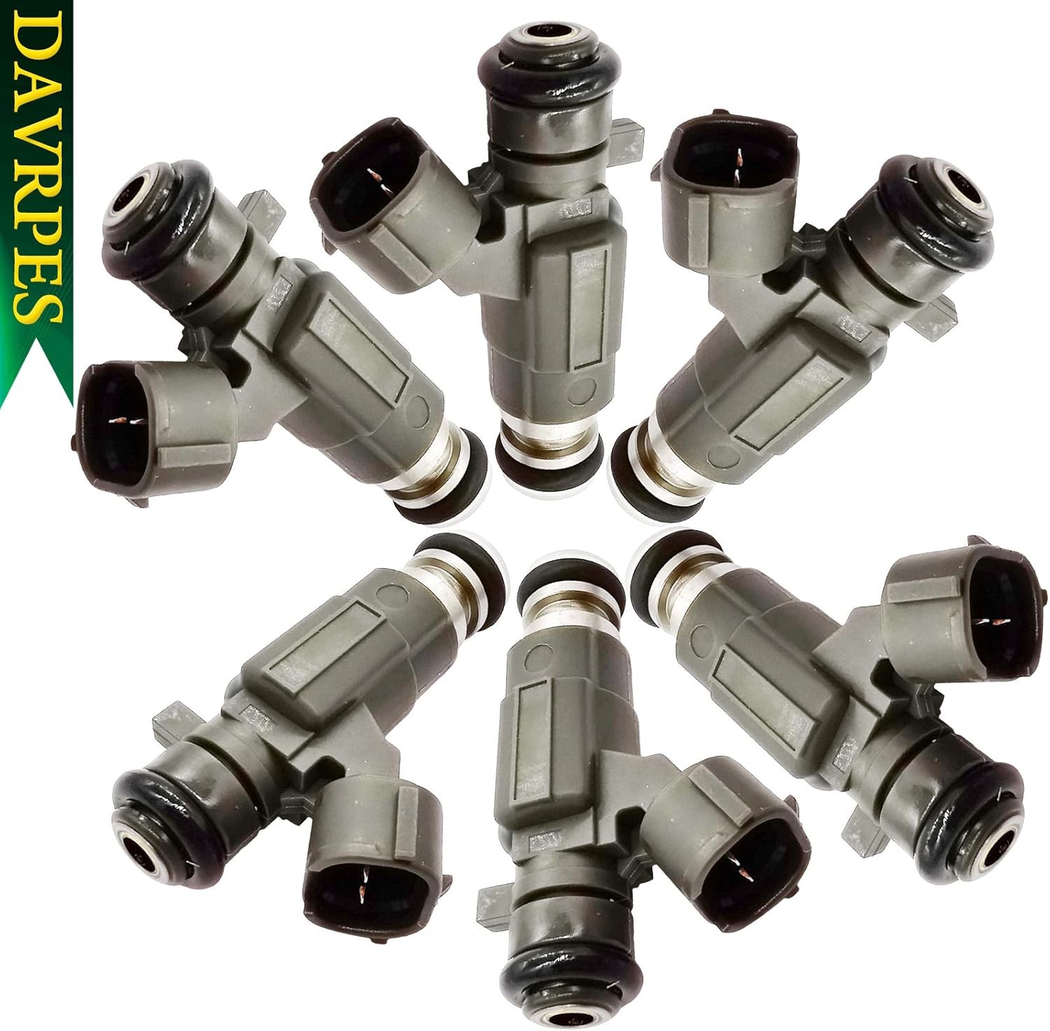 6Pcs FBJC100 FJ828 Fuel Injectors 4 Holes Fuel Spray Nozzle For Infiniti 03-04