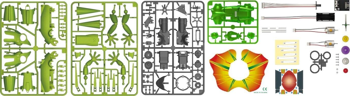 ELEKIT Lizardroid MR-9104 Assembled Craft Kit 13 x 23 x 37cm