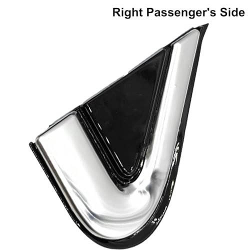 Front Right Black Exterior Garnish Pillar Pillar Corner Right Passenger Side