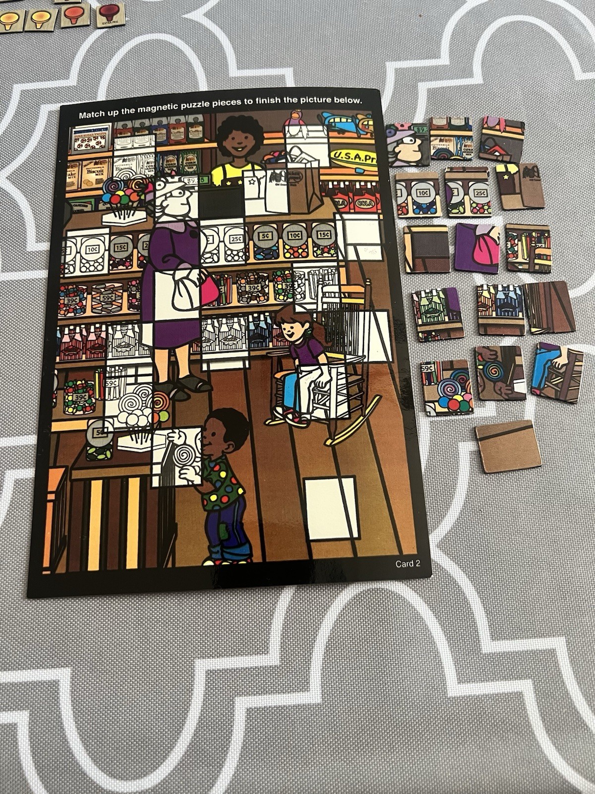 Cracker Barrel Old Country Store Magnetic Travel Play Set