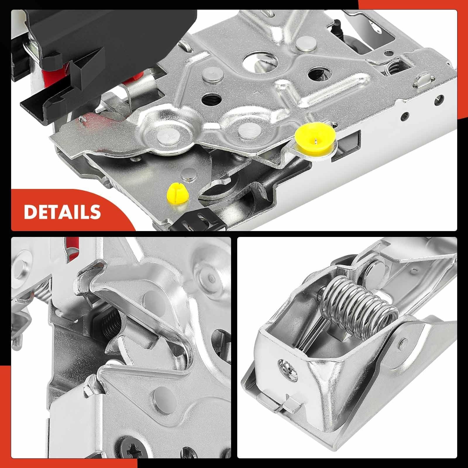 A-Premium Front Driver Door Latch Assembly w/Cable Compatible with Ford 1992-…