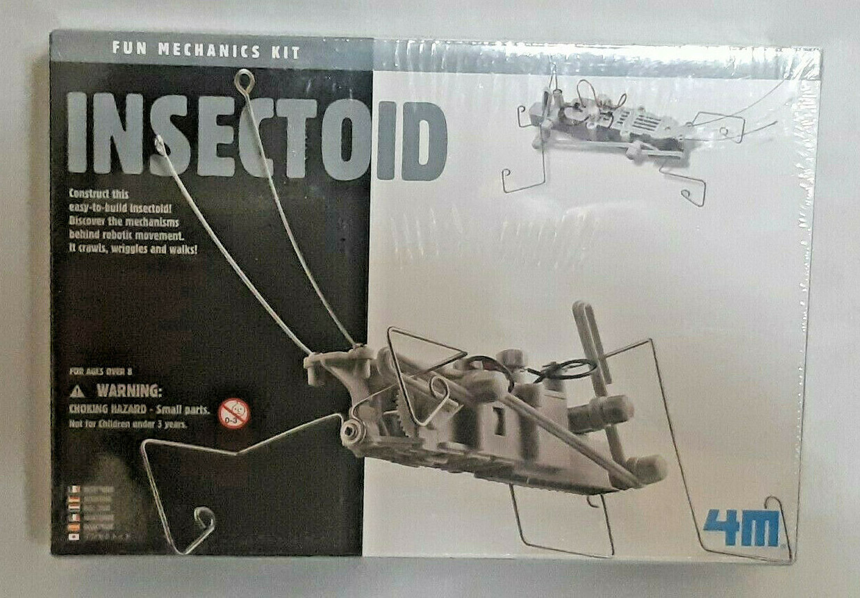 Insectoid Fun Mechanics Kit 4M/ Educational construction toy New Factory Sealed